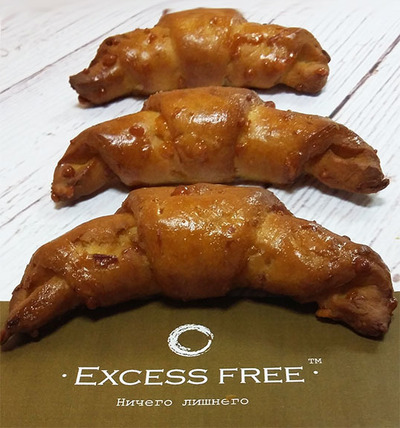 Рогалики с ветчиной и сыром "Excess free" 120г