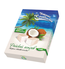 Конфеты с кокосовой начинкой «Райский остров» «Умные сладости» 90г