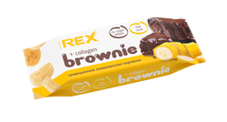 Пирожное протеиновое "Брауни Банан" с коллагеном «ProteinRex» 50г
