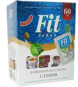 Заменитель Сахара на основе Стевии № 8 "Fit Parad" (Коробка) 60 саше 1г