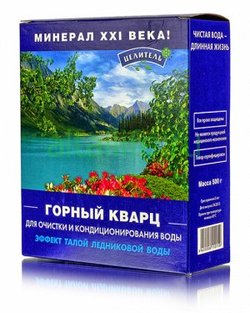 Природный фильтр "Горный Кварц" "Целитель" 500г