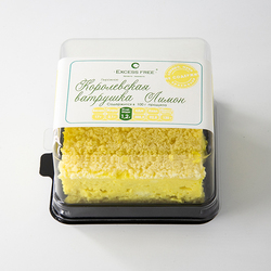 Торт-Пирожное Королевская ватрушка ( Лимон ) "Excess Free" 130г