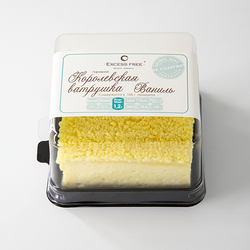 Торт-Пирожное Королевская ватрушка (Ваниль) "Excess Free" 130г