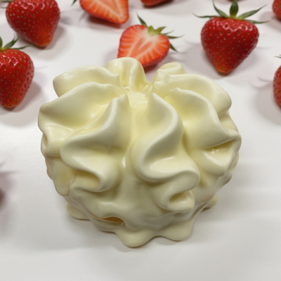 Пирожное "Корзиночка с клубникой в белой глазури" "Excess Free" 50 г