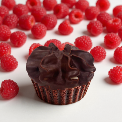 Пирожное "Корзиночка с малиной в шоколаде" "Excess Free" 50 г