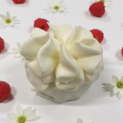 Пирожное "Корзиночка с малиной в белой глазури" "Excess Free" 50 г