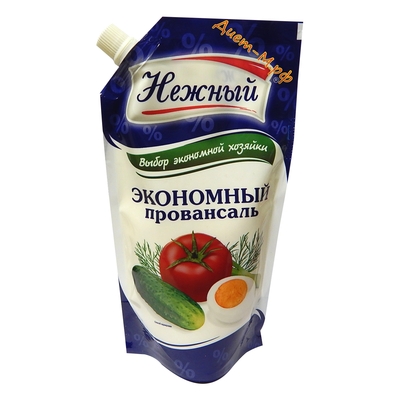 Соус Майонезный Нежный (пакет) 400г