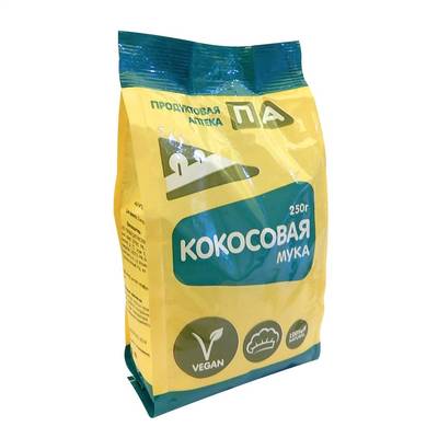Мука Кокосовая "Продуктовая Аптека" (Пакет) 250г