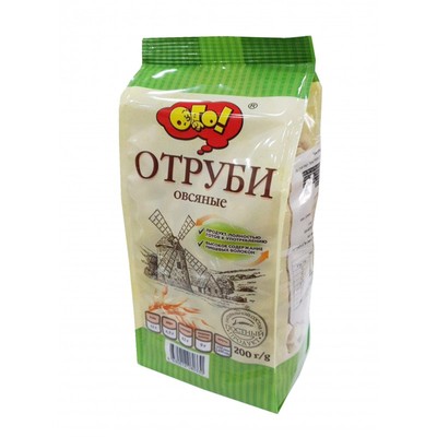 Отруби овсяные хрустящие "Ого" 200 г
