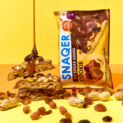 Печенье (Арахис,изюм и карамель) "Snaq Fabriq" 45г