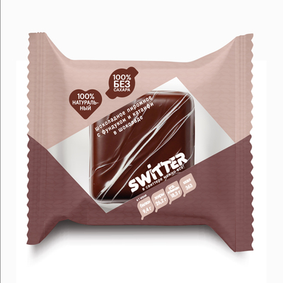Пирожное шоколадное с фундуком и катаифи Switter "Excess Free" 85 г