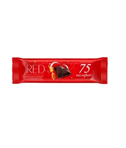 Шоколад темный с апельсином и миндалем "Red Delight" 26г