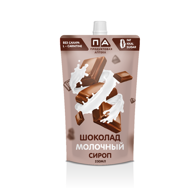 Сироп (Шоколад молочный) "Продуктовая Аптека" 250мл