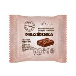 Пирожное PiroЖenka (Соленая Карамель) "Fito Forma" 80г