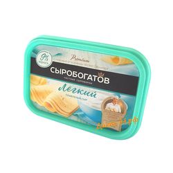 Сыр плавленый Легкий 9% "Сыробогатов" 200г(баночка)