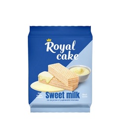 Вафли "Сгущенное молоко " на сорбите "Royal Cake" 120г