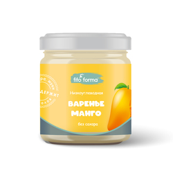 Варенье без сахара "Манго" Fito Forma 300 г